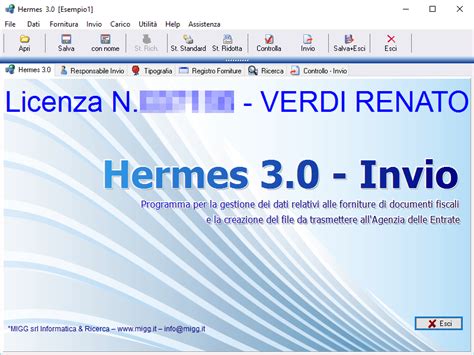 hermes gestione e invio stampati fiscali|Hermes .